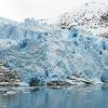 The Piloto Glacier with it's millenary, blue ice
